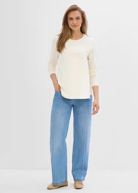 Mama topper i &oslash;kologisk bomull (2-pack), bonprix