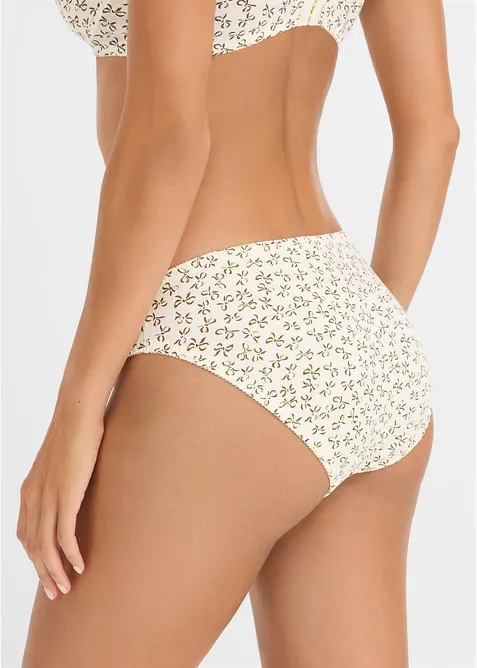 Truse med feminin print (3-pack), bonprix