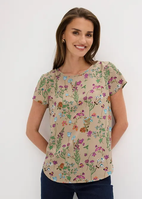 Kortermet bluse, bonprix