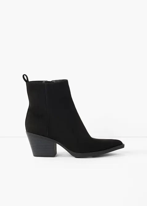 Cowboyboots med blokkh&aelig;l, bonprix