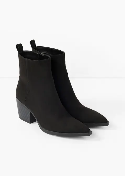 Cowboyboots med blokkh&aelig;l, bonprix