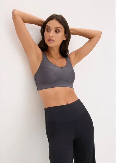 Trenings-BH med medium st&oslash;tte (2-pack), bonprix