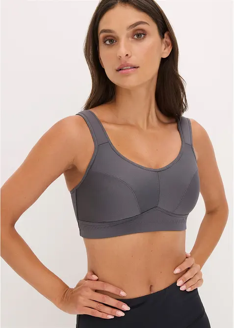 Trenings-BH med medium st&oslash;tte (2-pack), bonprix