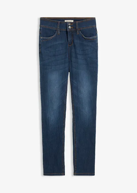 Slim fit-jeans High waist, komfortstretch, bonprix