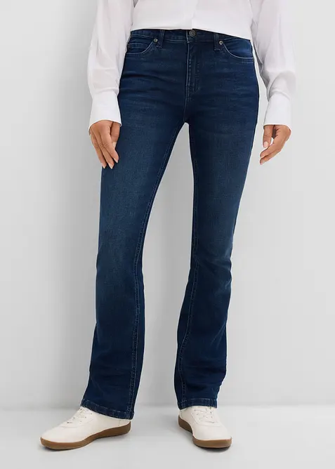 Bootcut-jeans Mid Waist, Stretch, bonprix