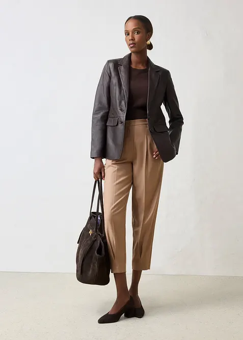 Blazer i lammenappa, bonprix