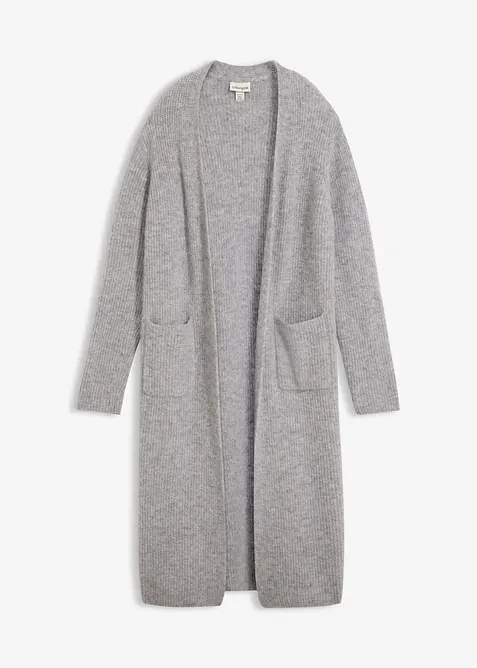 Strikkek&aring;pe med alpakka, bonprix