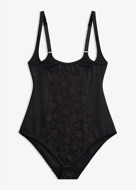 Strong shape body med blonder, bonprix