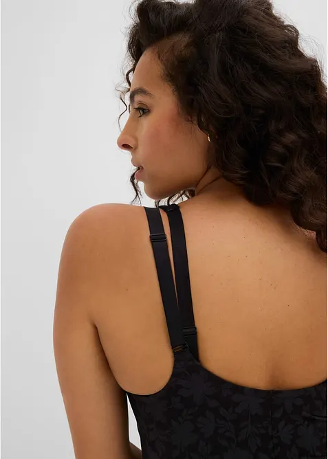 Strong shape body med blonder, bonprix