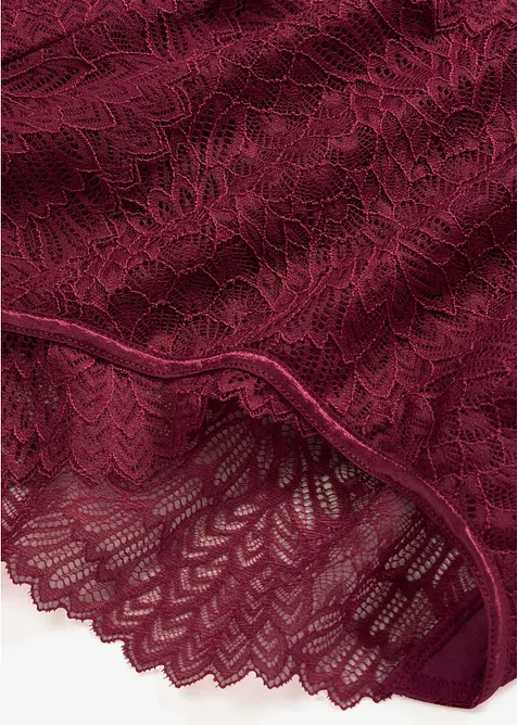 Highwaist panty av delikat blonde, bonprix