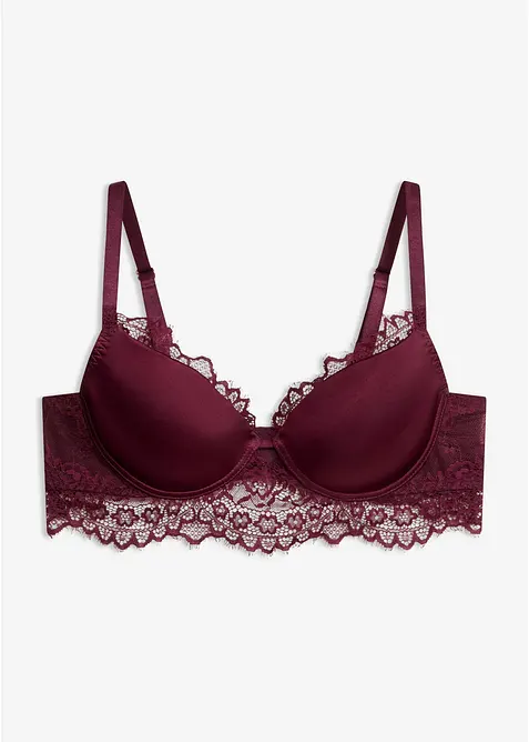 Padded-BH med raffinerte blonder, bonprix