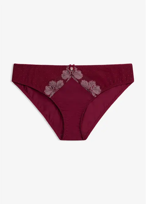 Truse med nydelig broderi, bonprix