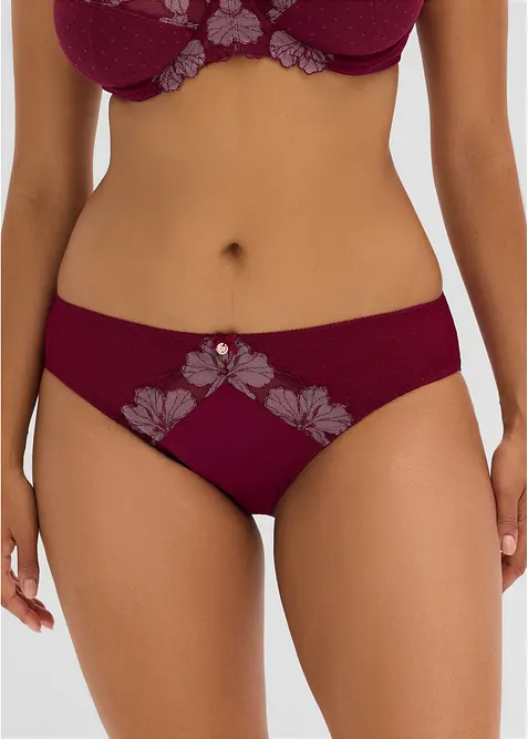 Truse med nydelig broderi, bonprix