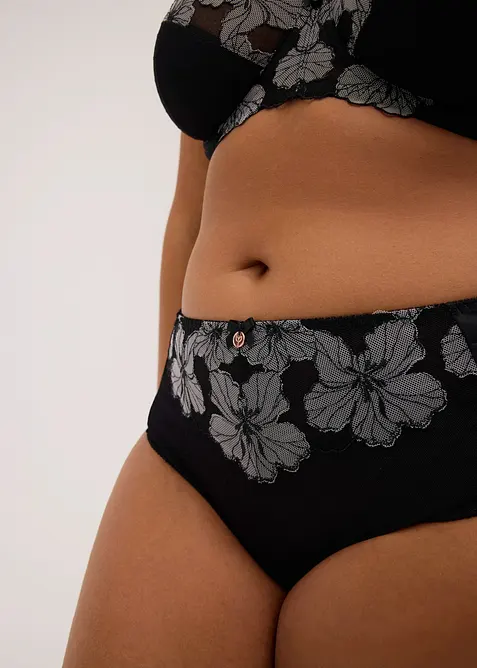 Maxitruse med raffinert broderi, bonprix