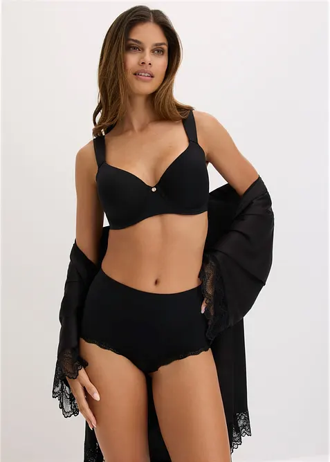 S&oslash;ml&oslash;s padded-BH med b&oslash;yle, bonprix