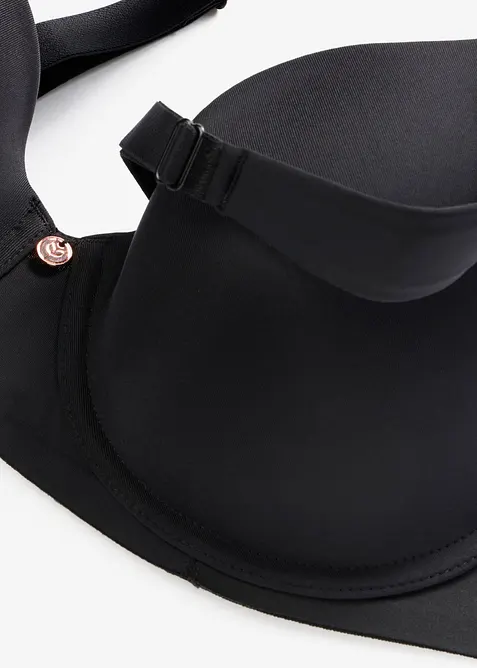 S&oslash;ml&oslash;s padded-BH med b&oslash;yle, bonprix
