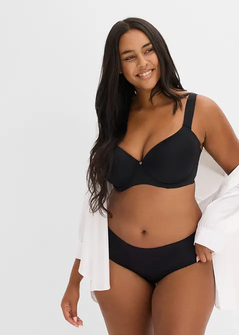 S&oslash;ml&oslash;s padded-BH med b&oslash;yle, bonprix