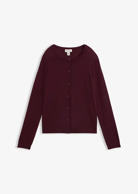 Strikkejakke av myk kasjmirmiks med Good Cashmere Standard&reg;, bonprix