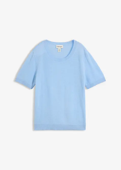 Kortermet genser av 100% kasjmir med Good Cashmere Standard&reg;, bonprix