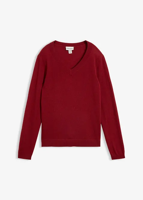 Genser i myk kasjmirmiks med Good Cashmere Standard&reg;, bonprix