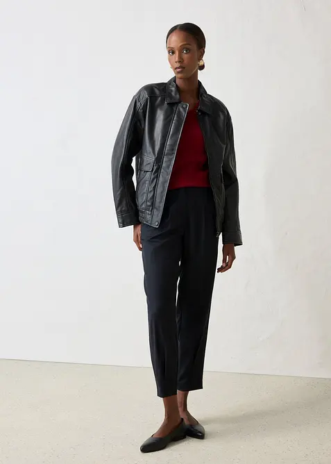 Genser i myk kasjmirmiks med Good Cashmere Standard&reg;, bonprix