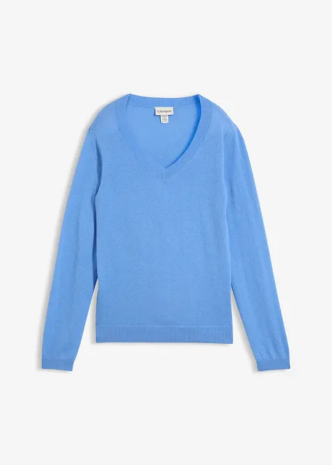 Genser i myk kasjmirmiks med Good Cashmere Standard&reg;, bonprix