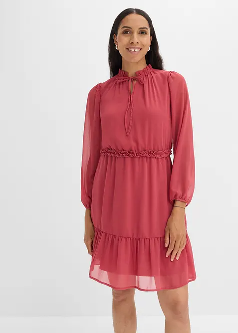 Chiffonkjole, bonprix