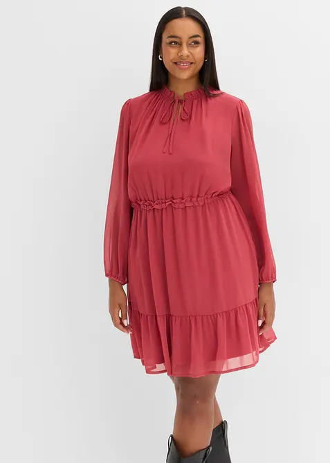 Chiffonkjole, bonprix