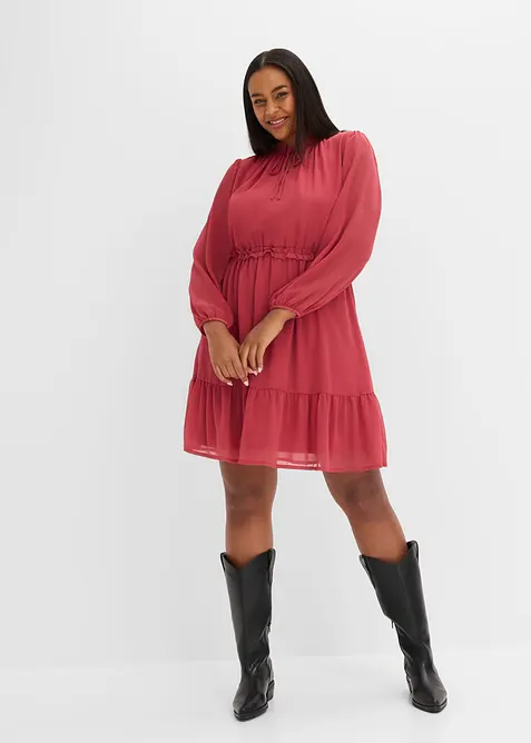 Chiffonkjole, bonprix
