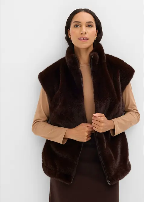 Fuskepelsvest, bonprix