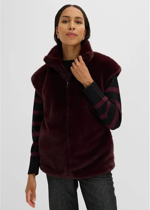 Fuskepelsvest, bonprix