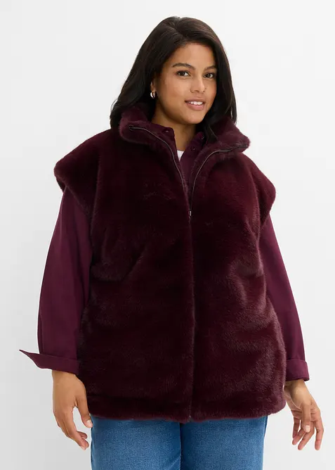 Fuskepelsvest, bonprix