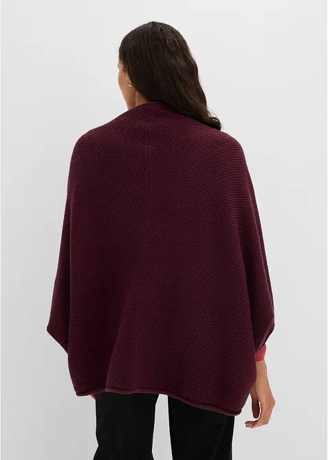 Strikket capecardigan, bonprix