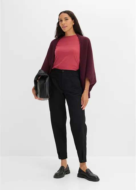 Strikket capecardigan, bonprix