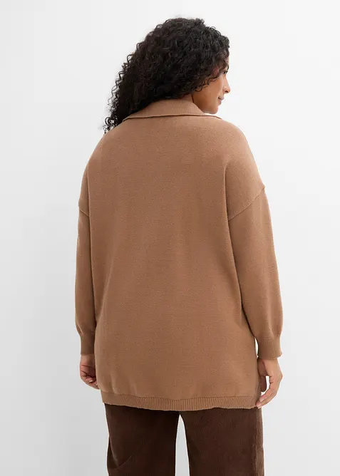Kabelstrikket, oversized genser, bonprix