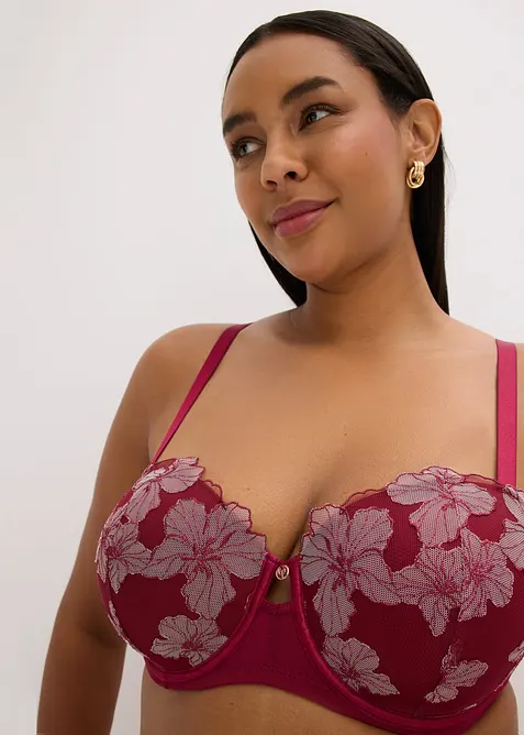 Balconette-BH med nydelig broderi, bonprix