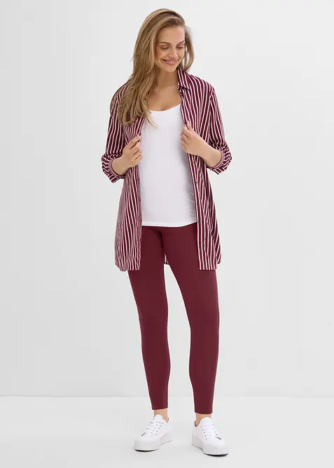 Mama leggings med &oslash;kologisk bomull (2-pack), bonprix
