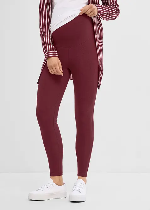 Mama leggings med &oslash;kologisk bomull (2-pack), bonprix