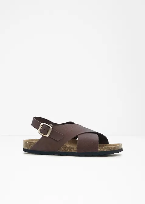 Sandaler i skinn, bonprix