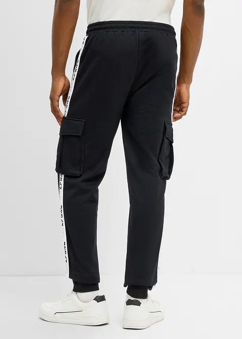 Joggebukse i 100% &oslash;kologisk bomull, bonprix