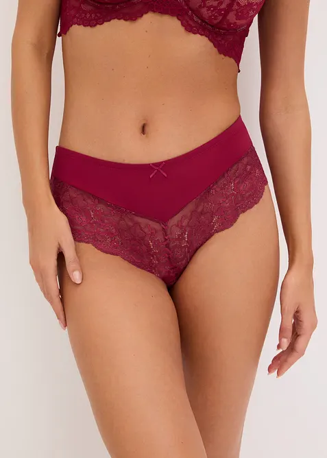 Truse med h&oslash;y midje (2-pack), bonprix