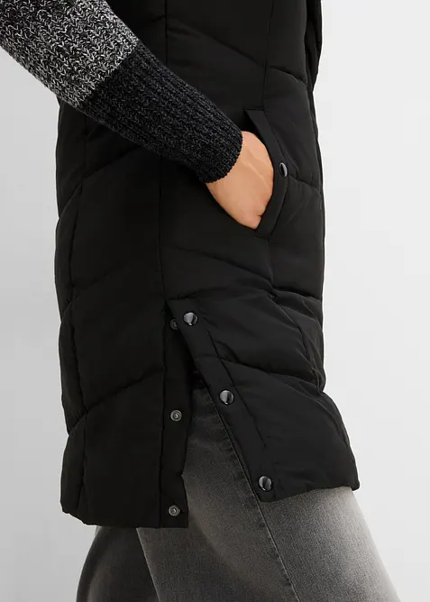 Vattert vest av resirkulert polyester, bonprix