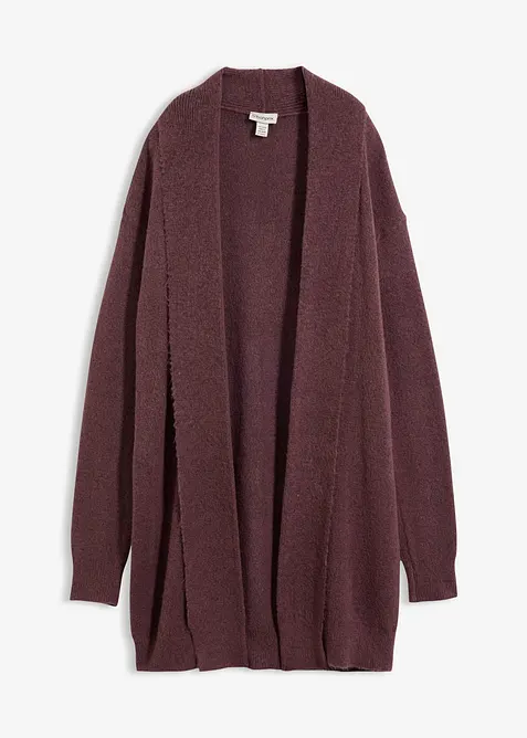 Lang cardigan med sjalskrage, bonprix