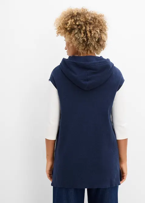 Vest med hette, oversized, bonprix