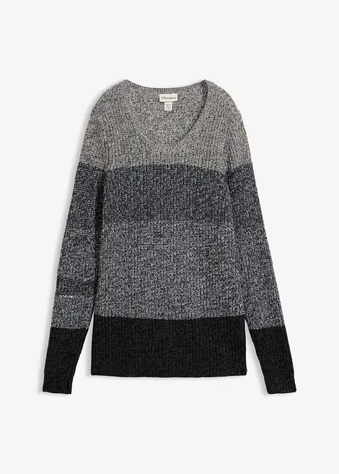Genser med stripem&oslash;nster, bonprix