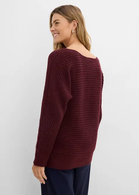 Grovstrikket genser, bonprix