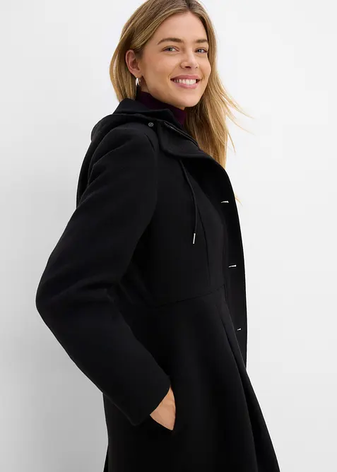 K&aring;pe med hette og legg, bonprix