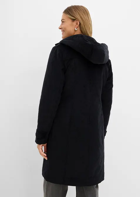 F&ocirc;ret duffelcoat i kordfl&oslash;yel, bonprix