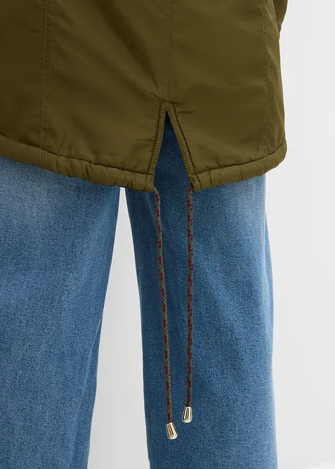 Parkas med pilefleece, bonprix