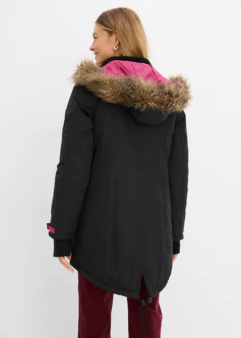 Vattert parkas i vanntett materiale, bonprix